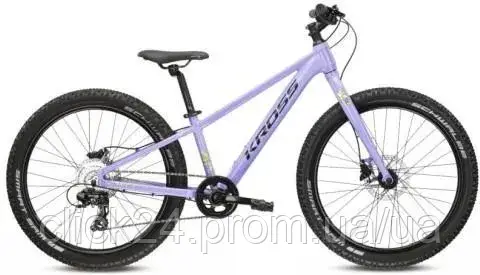 Kross Lea Jr 2.0 Fioletowo Czarny Połysk 24 2024