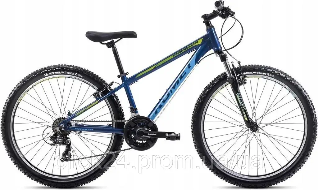 Romet Rambler R6.1 Ciemno-Niebiesko-Limonkowy 26 2024