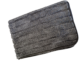 Рушник для сушки комбінований - MaxShine T&P Super Drying Towel 1000g/m2 60x90см. т/сірий (TP6090)