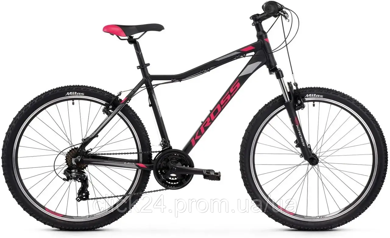 Kross Lea 1.0 Da Czarno Malinowo Grafitowy 26 2022