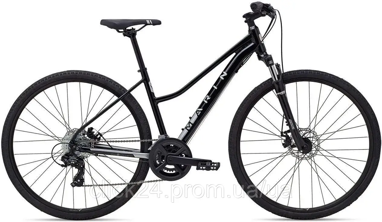Marin San Anselmo DS 1 Czarno Srebny 700C 2024