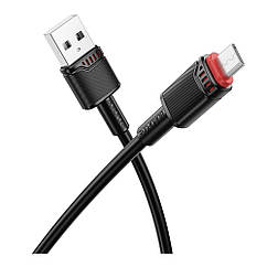 USB Borofone BX110 Micro 2.4A Колір Чорний