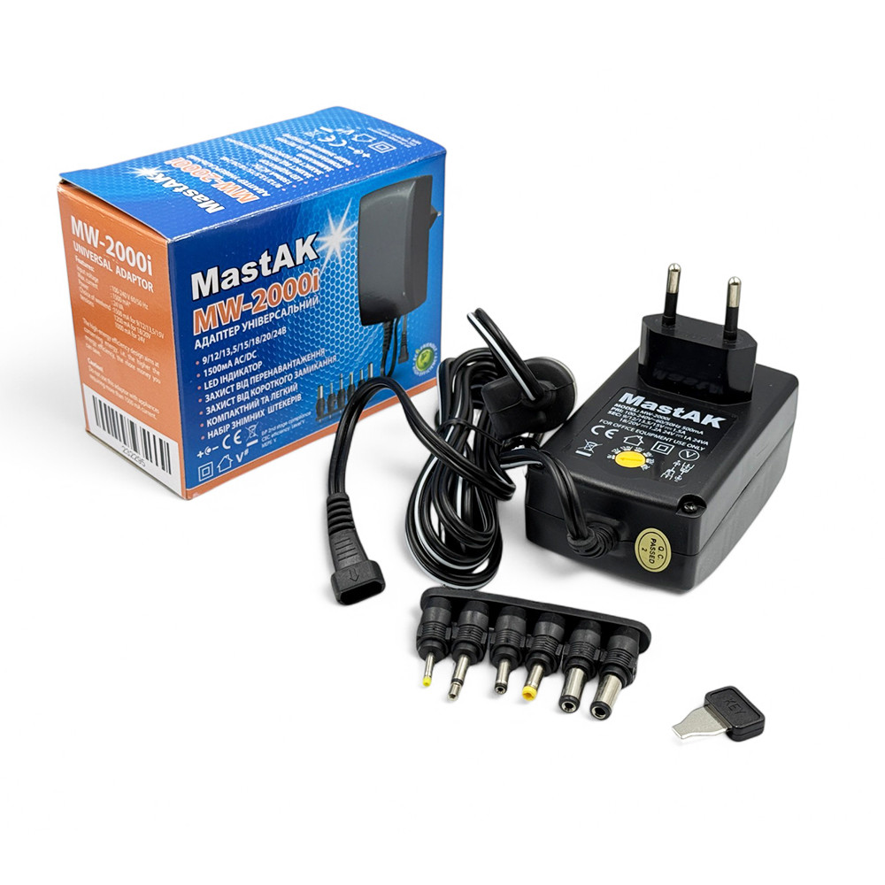 Універсальний блок живлення MastAK MW-2000i, фото 1