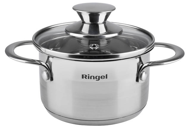 Каструля RINGEL Kinder Каструля 12 см (0.6 л) з кришкою (RG-2006-12), фото 1