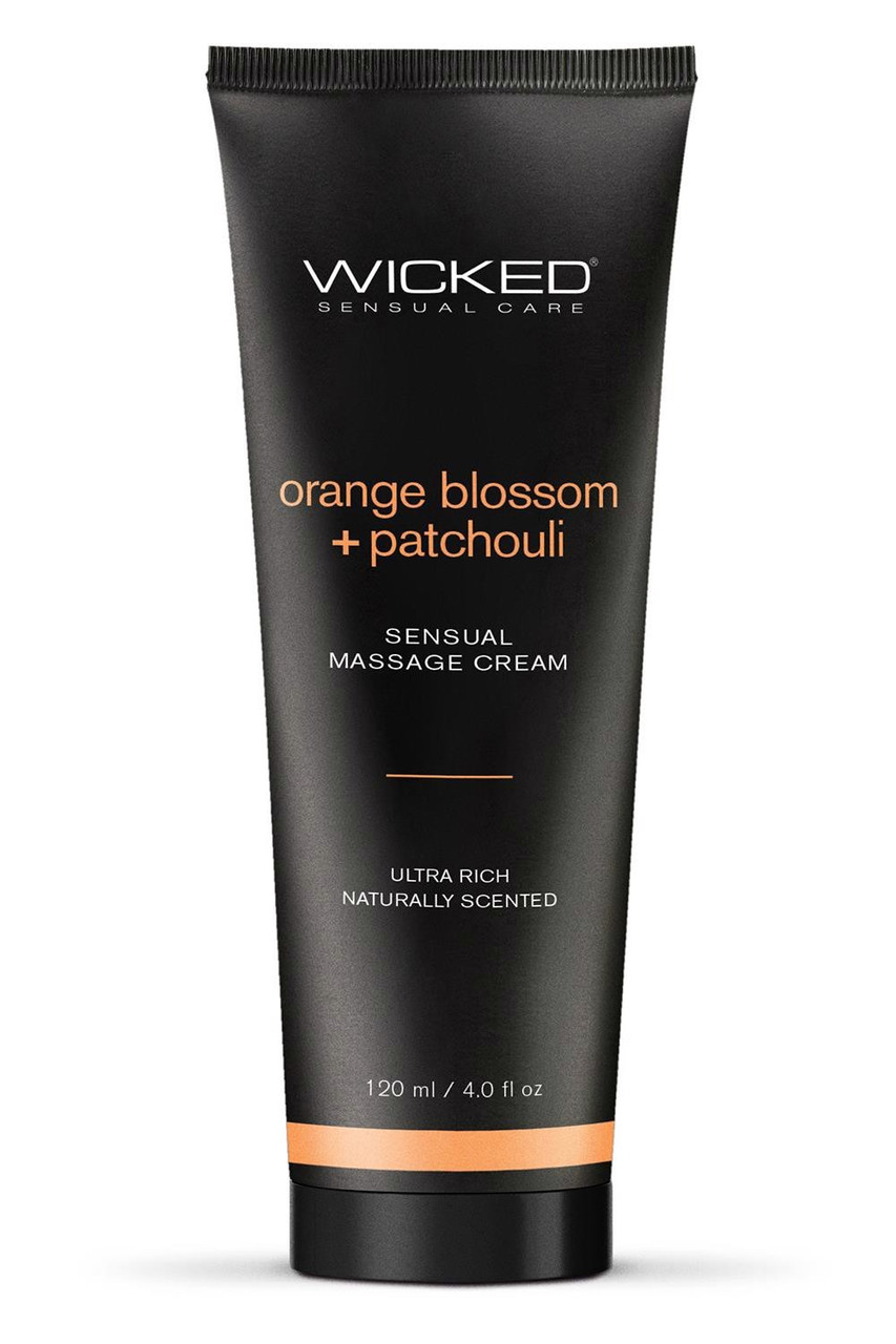 Масажний крем Wicked Orange Blossom Patchouli з ароматом апельсинової квітки та пачулів, 120 мл