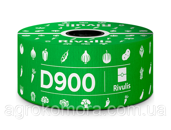 Крапельна стрічка D900 6 міл 20 см 1,0л/годину 2800 Rivulis