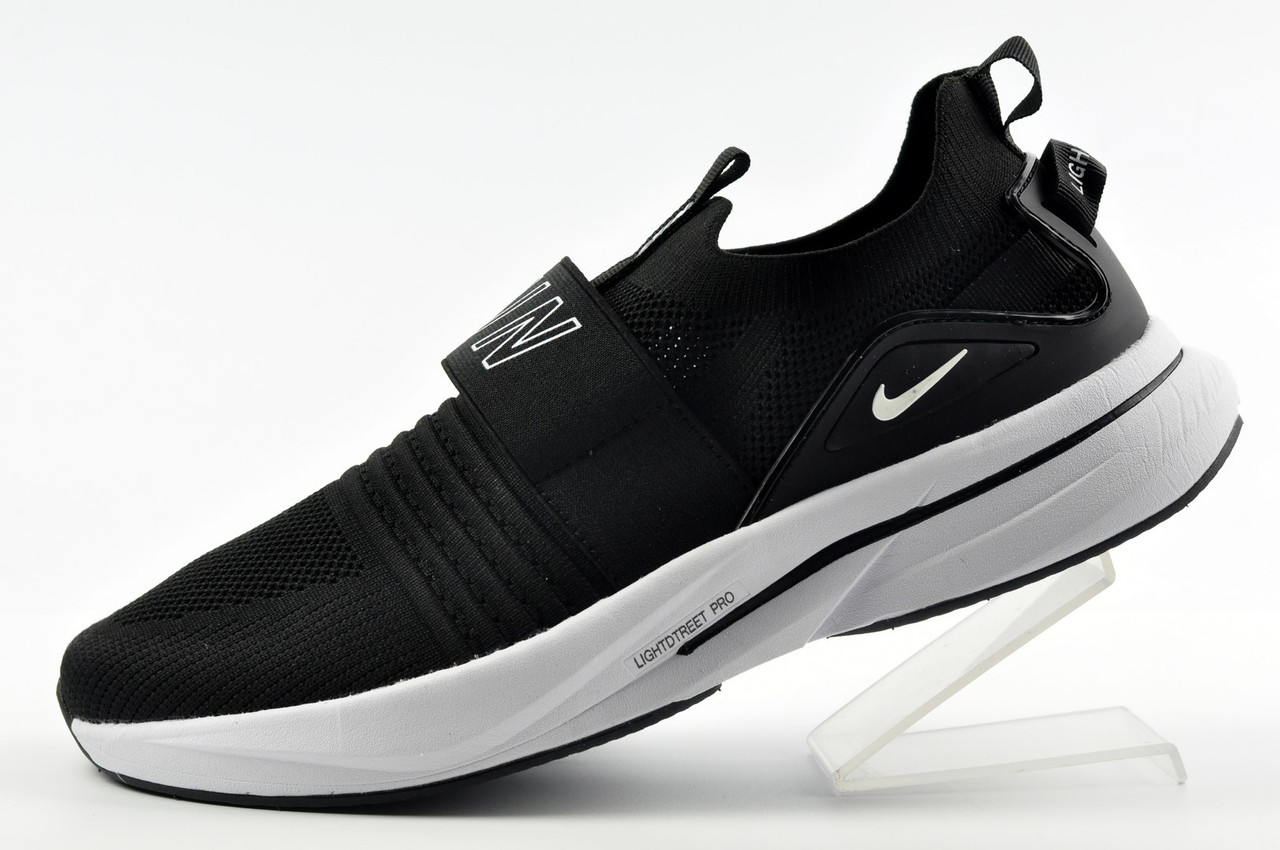 Кросівки в сіточку Nike без шнурків літо чоловічі