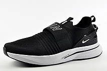 Кросівки в сіточку Nike без шнурків літо чоловічі, фото 6