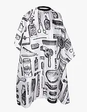 Пеньюар для стриження XXXL з принтом "MIX"