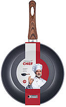 Сковорода BRAVO CHEF класична ТОВСТА Стінка 28 см (BC-1101-28)