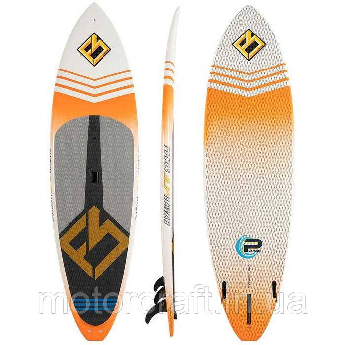 Жорстка композитна дошка Focus SUP Hawaii Prime E-Core 10'2х33, фото 1