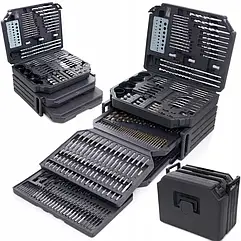 Набір свердел та біт Kraft&Dele KD998 300 шт