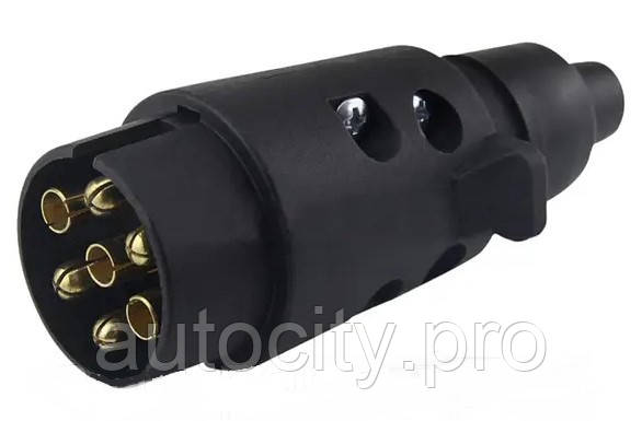 Роз'єм фаркопу (пластик, тато) Китай, фото 1