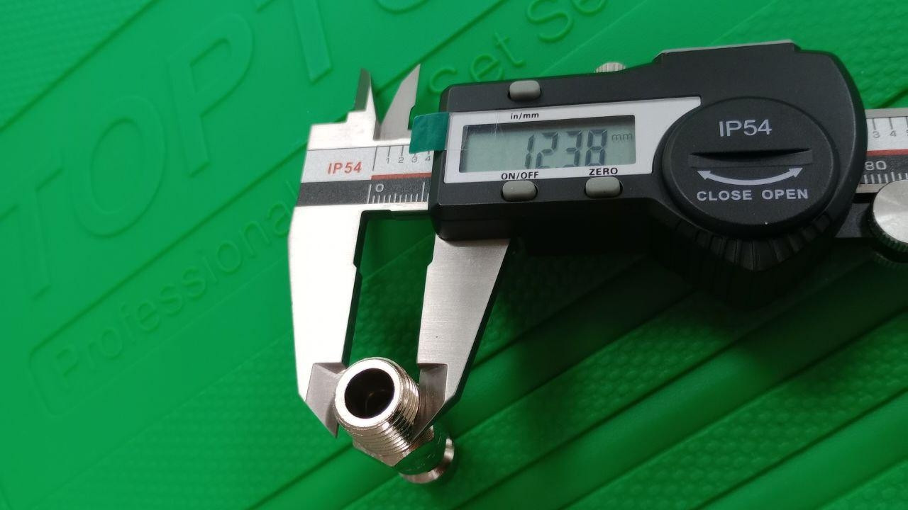 Переходник "папа" 1/4" внешняя резьба AIRKRAFT SE3-2PM (быстросъем, адаптер)