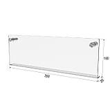 Полиця EKOSTAR настінна 350х100, фото 3