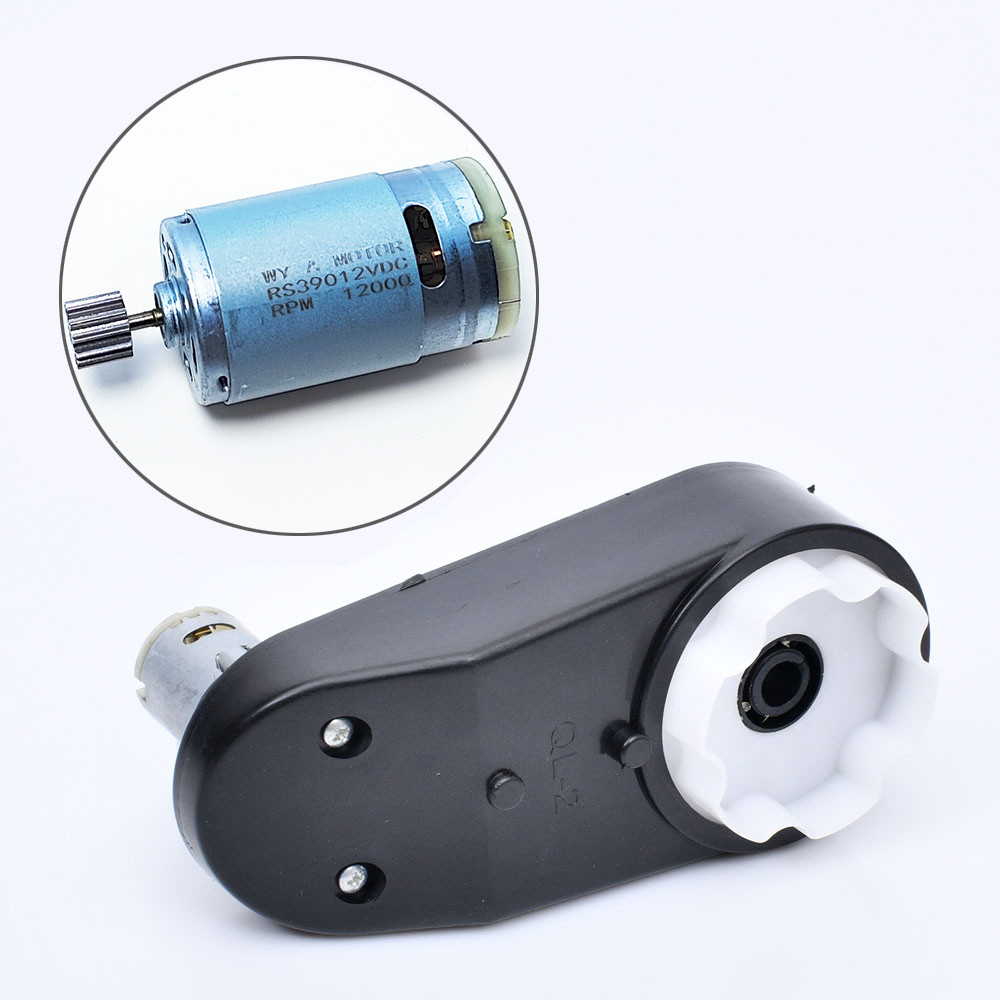 Редуктор дитячого мотоцикла електромобіля 390 класу 12000 RPM 12V обертів