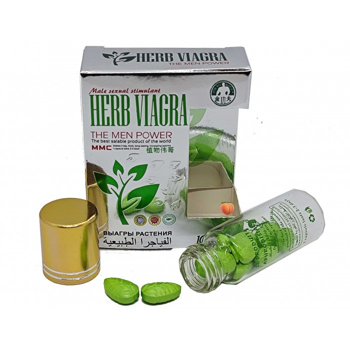 Таблетки для потенції Herb Viagra за 1 паковання (10табл.)