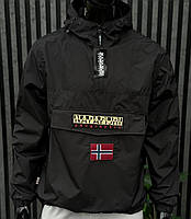 Чоловіча куртка вітровка Napapijri анорак весна осінь з капюшоном напапірі