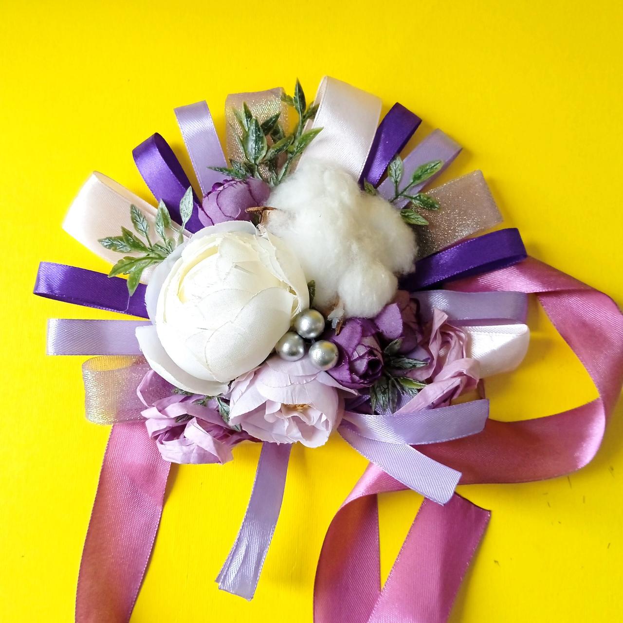 Прикраса на Великодній кошик | Декор на Пасхальну козину | Пасхальний декор | Великодный декор на кошик, фото 1