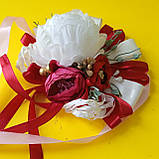 Прикраса на Великодній кошик | Декор на Пасхальну козину | Пасхальний декор | Великодный декор на кошик, фото 4