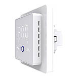 Програматор IN-THERM PWT-029 WI-FI БІЛИЙ МАТ/ ЧОРНИЙ МАТ, фото 2