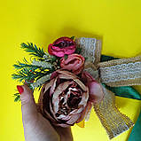 Прикраса на Великодній кошик | Декор на Пасхальну козину | Пасхальний декор | Великодный декор на кошик, фото 3