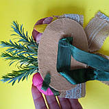 Прикраса на Великодній кошик | Декор на Пасхальну козину | Пасхальний декор | Великодный декор на кошик, фото 4