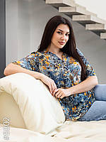 Блузки жіночі (Розміри: 52-60) "Шифон"