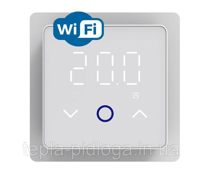 Програматор IN-THERM PWT-029 WI-FI БІЛИЙ МАТ/ ЧОРНИЙ МАТ, фото 1