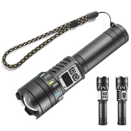 Ліхтар night vision fluorescence CB-A282-TG+COB, Li-Ion акумулятор, power bank, ЗУ Type-C, магніт, zoom Тип пристрою Ручний Тип жи, фото 1