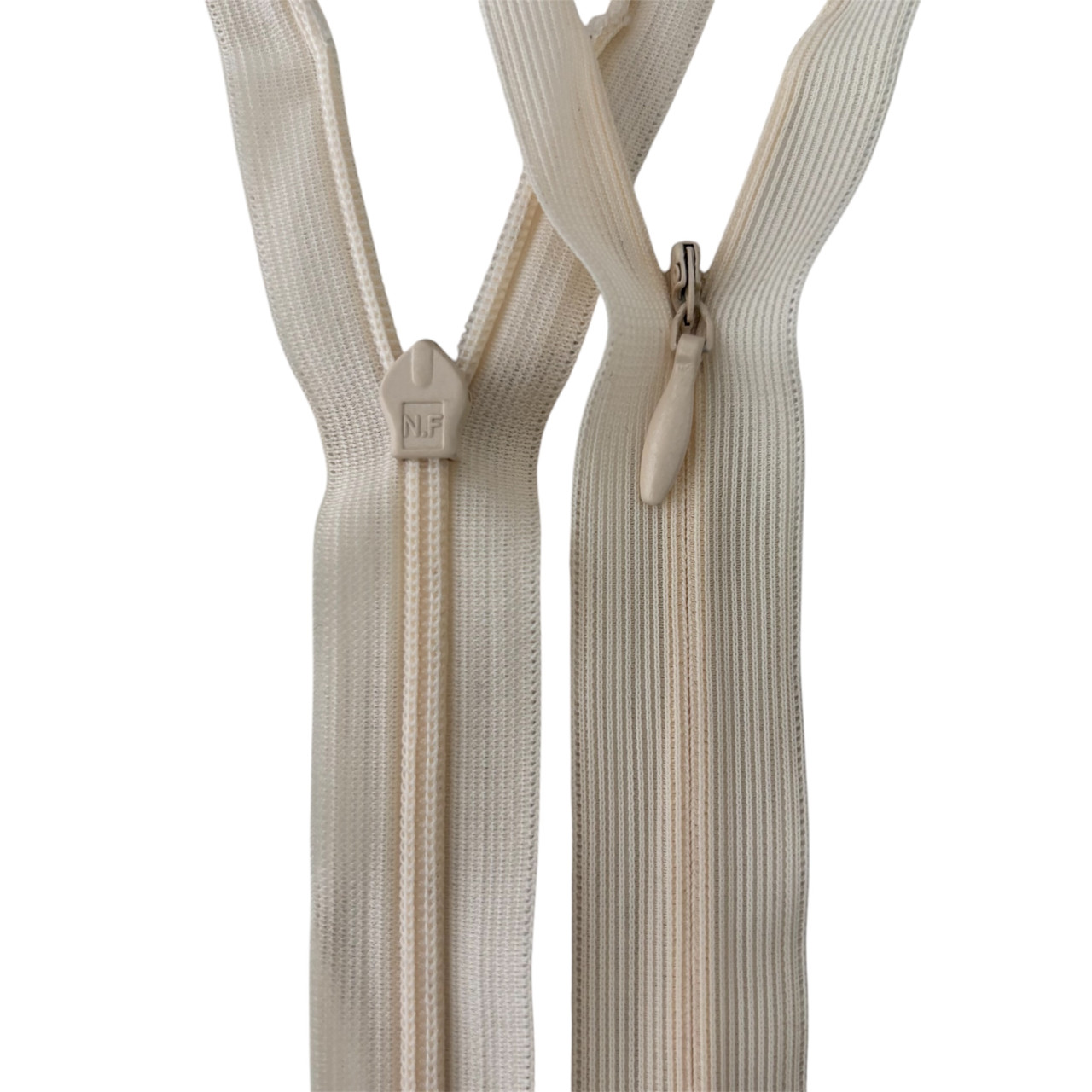 Блискавка потайна 21см колір шампань, фото 1