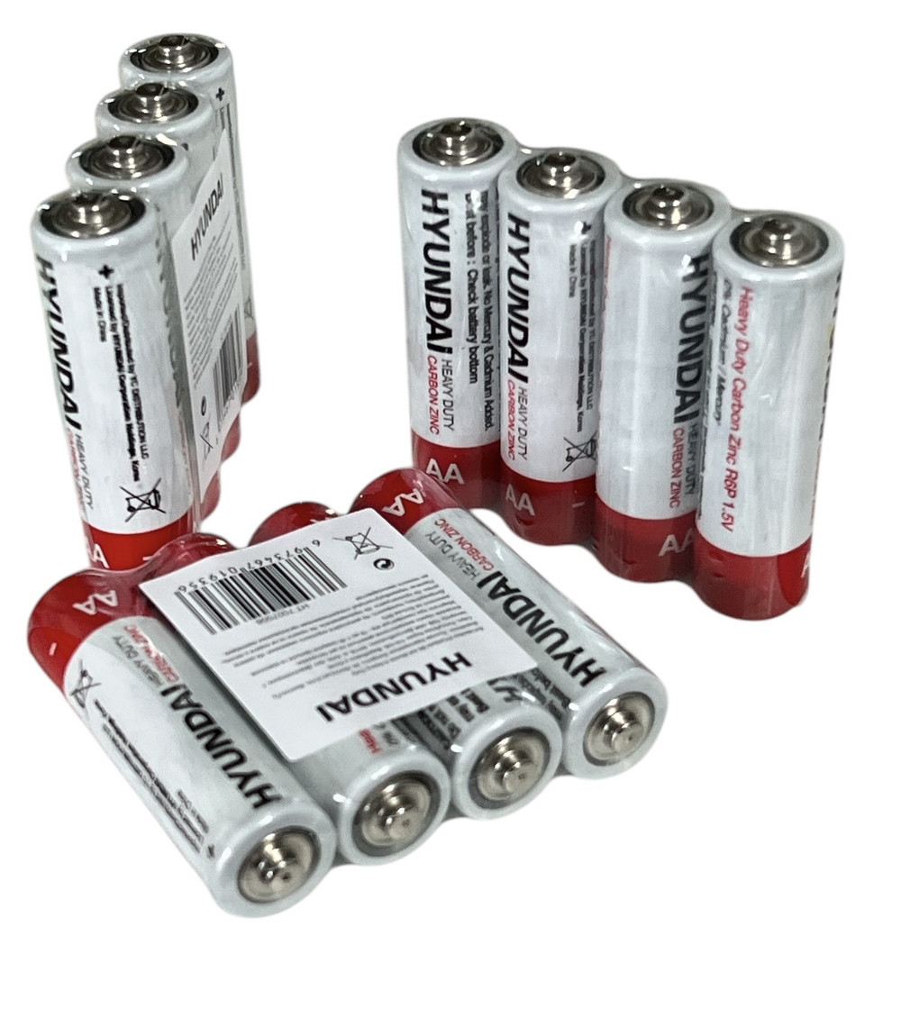 Батарейка HYUNDAI R6 AA Shrink 4 Heavy Duty, фото 1