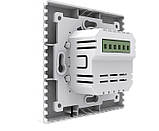 Терморегулятор програматор IN-THERM PWT-030 SL Wi-Fi БІЛИЙ МАТ/ ЧОРНИЙ МАТ, фото 5