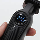 Тример акумуляторний з дисплеєм + 4 насадки, VGR V-996 / Машинка для стрижки волосся / Тример для стрижки, фото 4