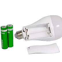 Світлодіодна LED лампа з акумулятором E05L, 2x18650, гачок, ЗУ Type-C, фото 6