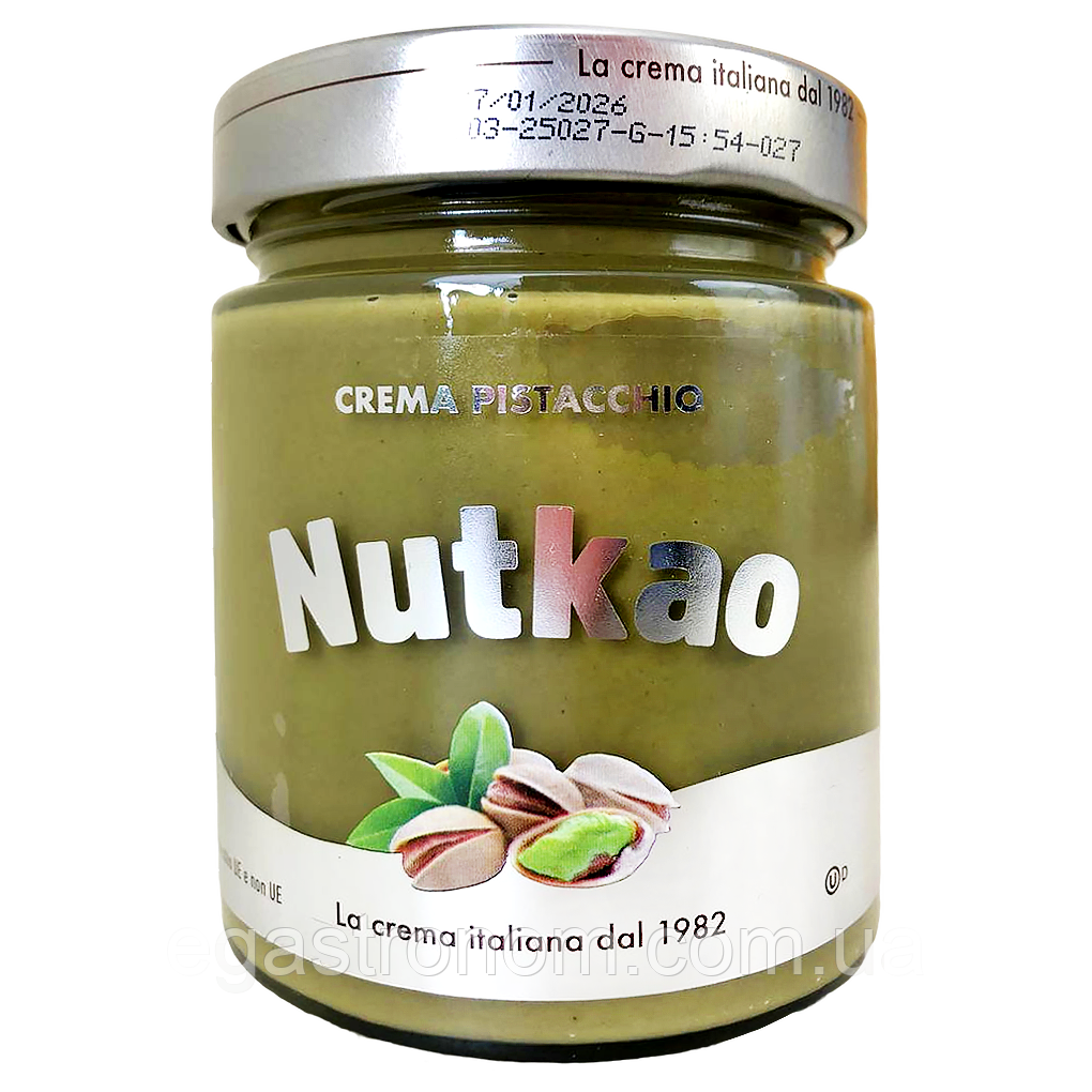 Фісташкова паста Нуткао Nutkao 330g 10шт/ящ (Код: 00-00017496)