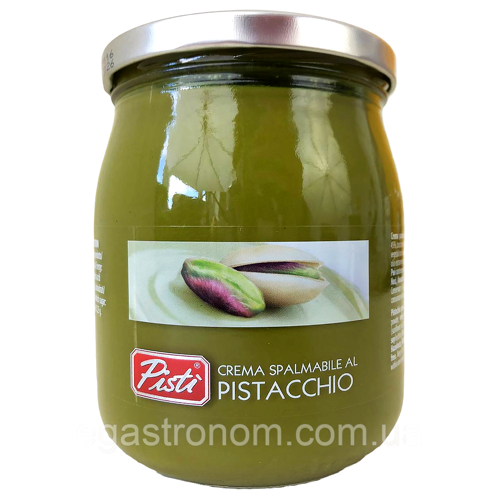 Фісташкова паста Пісті Pisti crema al pistacchio 600g 6шт/ящ (Код: 00-00017497)