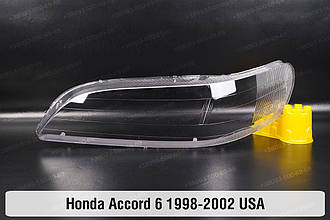 Скло фари Honda Accord 6 USA (1998-2002) ліве