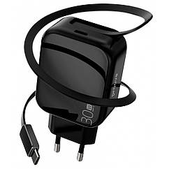 СЗУ Proove Fixtape GaN Type-C 30W black