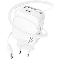 СЗУ Proove Fixtape GaN Type-C 30W white
