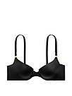Безшовний бюстгальтер Victoria's Secret Icon Smooth Push-Up Demi Bra, Чорний, фото 3