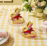 Шоколадний кролик Lindt Floral Gold Bunny Milk Chocolate Easter Bunny 200г, фото 6