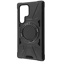 Чехол WAVE Iron Grip with Magnetic Ring Samsung Galaxy S23 Ultra black