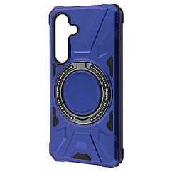 Чехол WAVE Iron Grip with Magnetic Ring Samsung Galaxy S24 blue