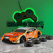 Дрифт машинка Lexus RS300 4WD на радіокеруванні Оранжева | Машинка для дрифту на пульті Лексус | Дрифт машина на радіокеруванні, фото 4