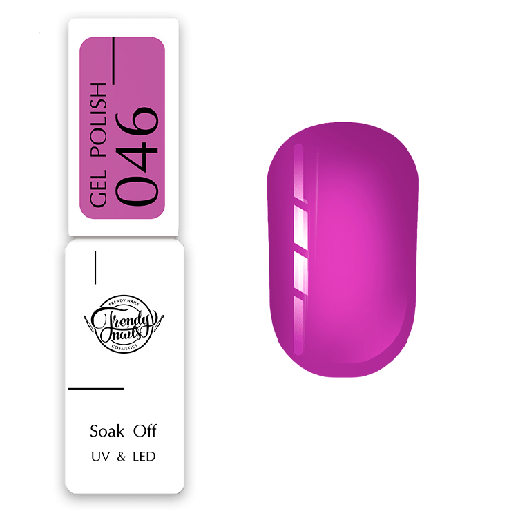 Гель лак Trendy Nails №046, 8 ml, фото 1