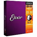 Струни для акустичної гітари Elixir PB NW HDL (13-53), фото 2