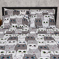 Набір наволочок Moon&Star Бязь Gold Люкс Furry Friends 40х40 2 шт