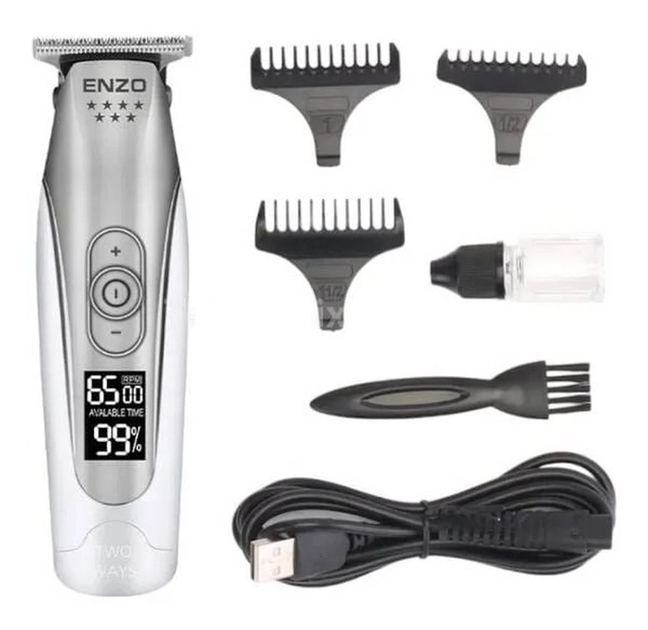 Машинка для стрижки волосся та бороди Enzo EN-5017, фото 1