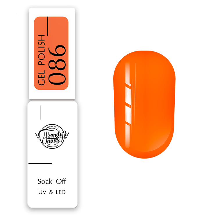 Гель лак Trendy Nails №086, 8 ml Осінь, фото 1